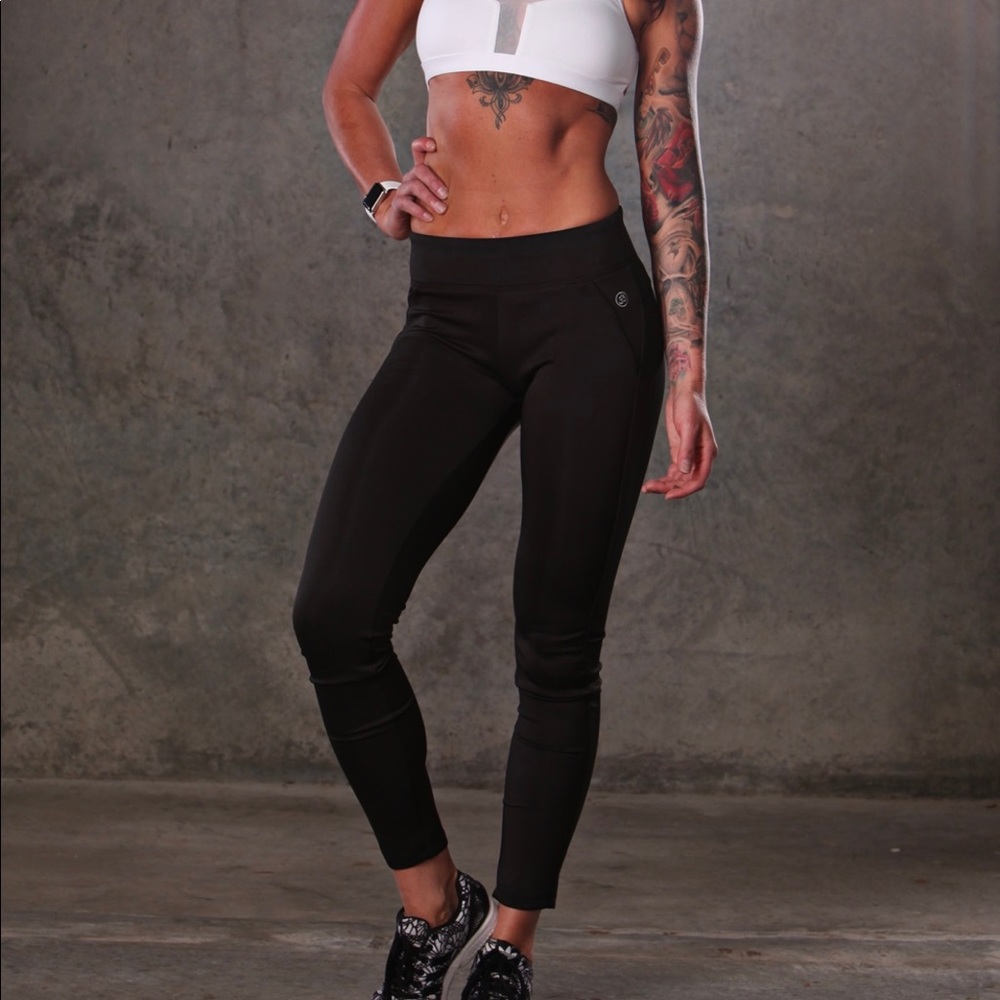 Black Athletic Leggings